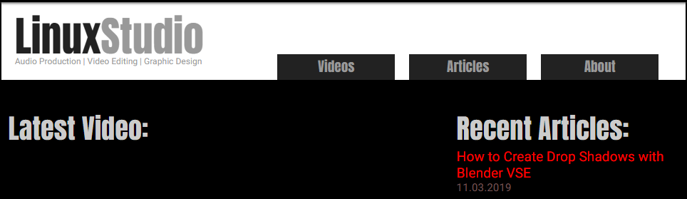 LinuxStudio.com on the Wayback Machine